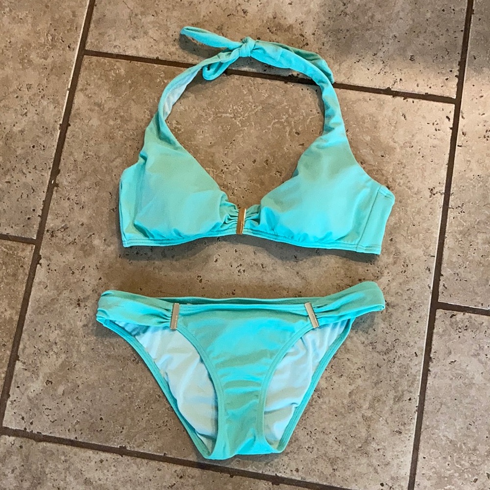 Victoria’s Secret! Women’s medium two piece swimsuit bikini! Turquoise